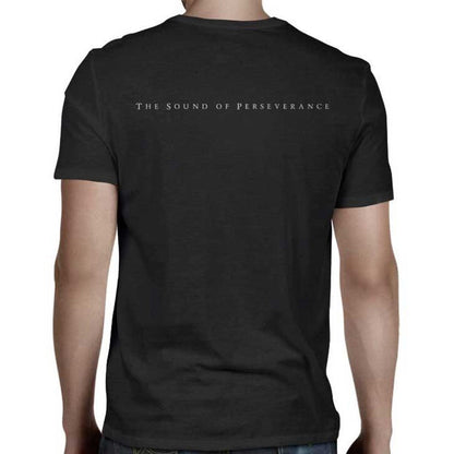 model showing back of shirt