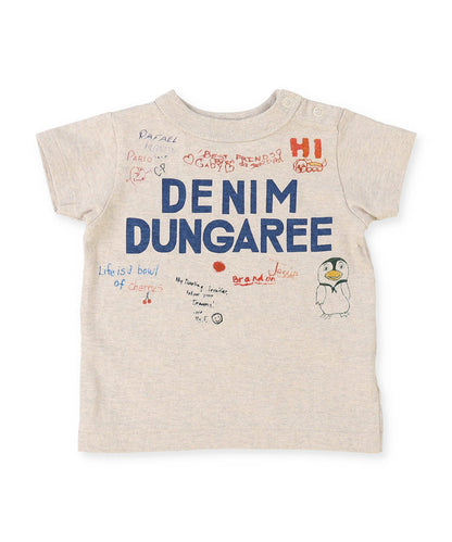DENIM DUNGAREE Baby Tee