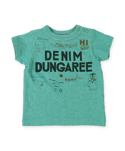 DENIM DUNGAREE Baby Tee