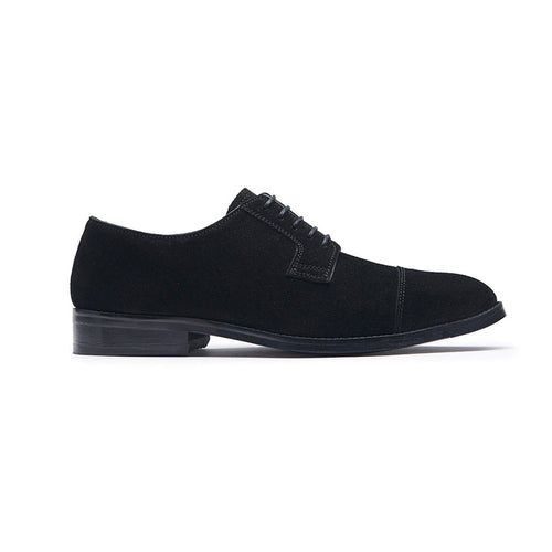 Derby - Black Suede