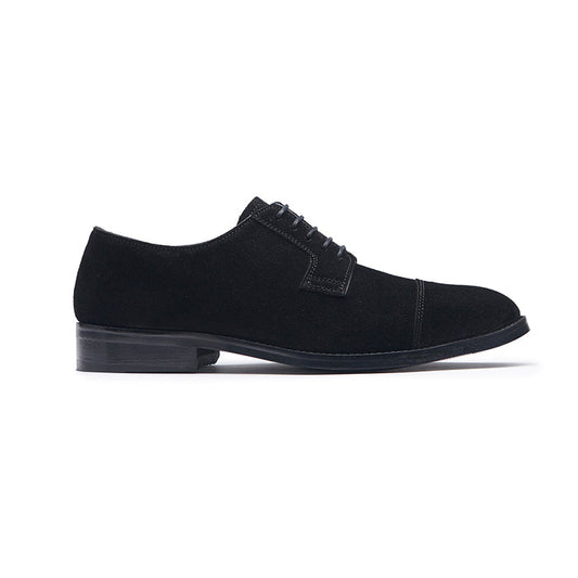 Derby - Black Suede
