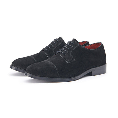 Derby - Black Suede
