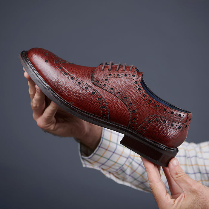Derby Brogue - Brown Grain