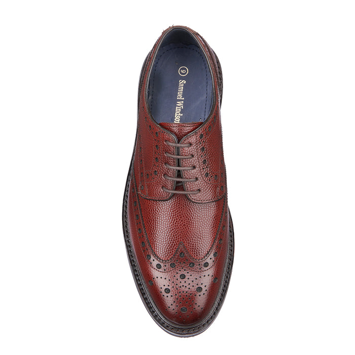 Derby Brogue - Brown Grain