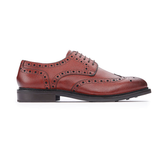 Derby Brogue - Chestnut Grain