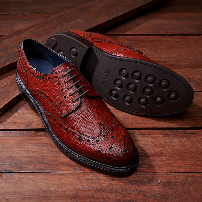 Derby Brogue - Chestnut Grain