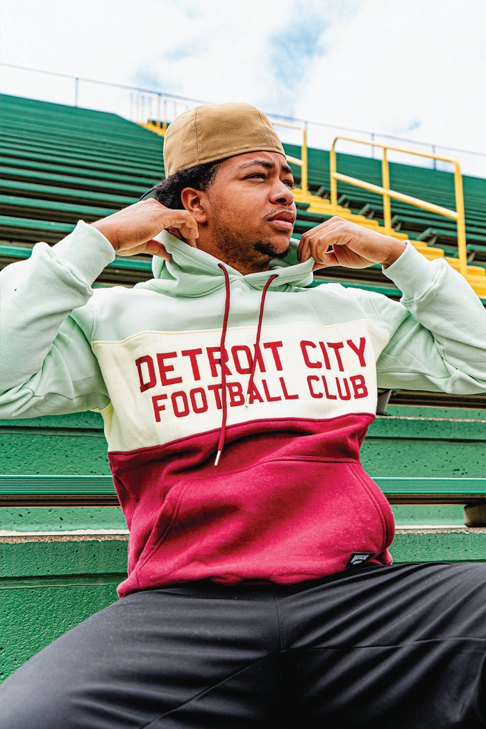 [ Detroit City FC ] Block Hoodie