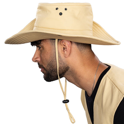 Dinosaur Park Ranger Jurassic Vest and Hat Halloween Costume Cosplay Set - TVStoreOnline