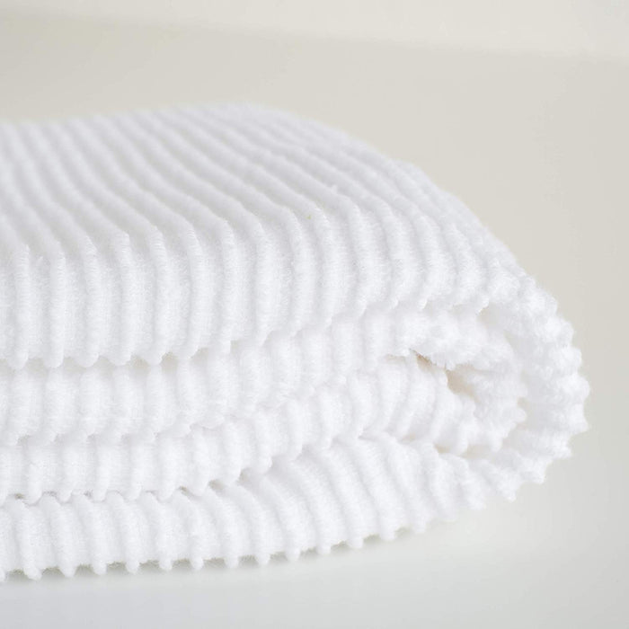 Dish Towel Ripple - White