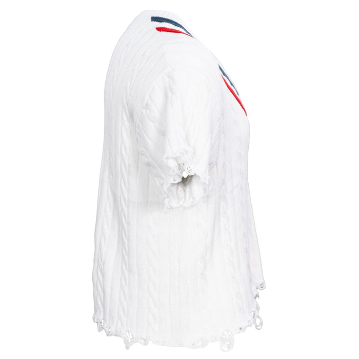Distressed Knit Sweater Costume Top for Halloween and Cosplay - TVStoreOnline