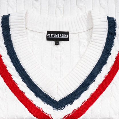 Distressed Knit Sweater Costume Top for Halloween and Cosplay - TVStoreOnline