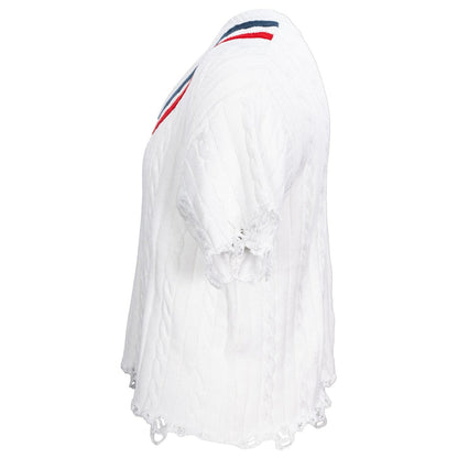 Distressed Knit Sweater Costume Top for Halloween and Cosplay - TVStoreOnline