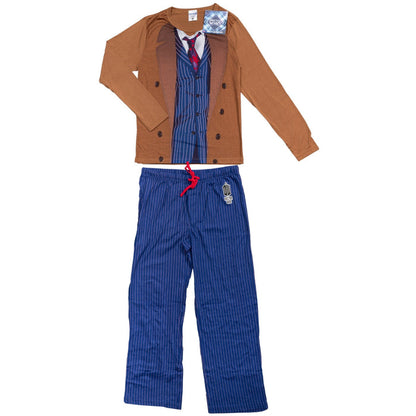 Doctor Who 10th Dr Shirt and Pants Pajama Sleep Set - TVStoreOnline