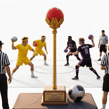 Dodgeball Movie Replica Prop Scepter Trophy Cosplay Halloween Costume Accessory - TVStoreOnline