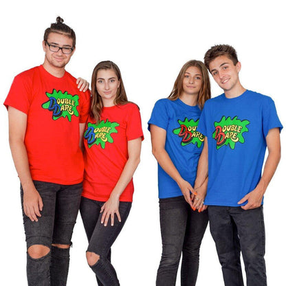 Double Dare Logo Costume T-shirt Tee-tvso