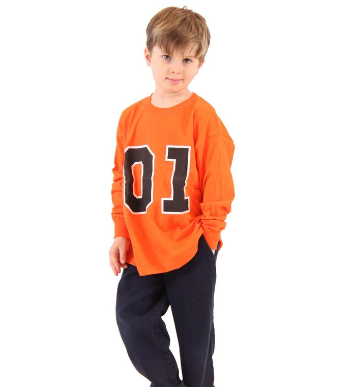 Dukes of Hazzard Long Sleeve Youth Shirt-tvso