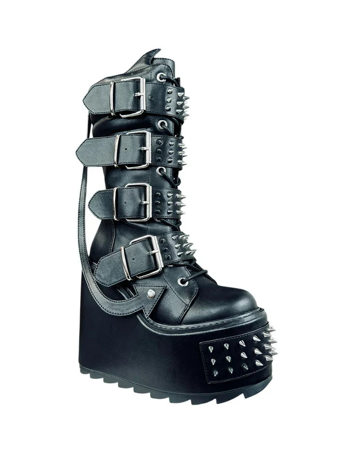 front of boot on display