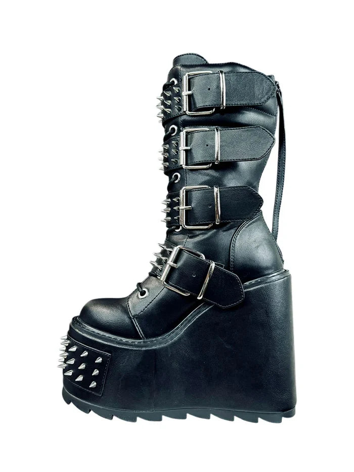 side of boot on display