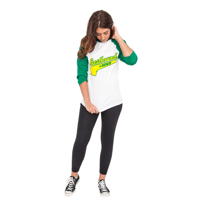 Eastbound & Down Logo 55 Baseball Unisex Raglan Halloween Cosplay Costume Shirt - TVStoreOnline