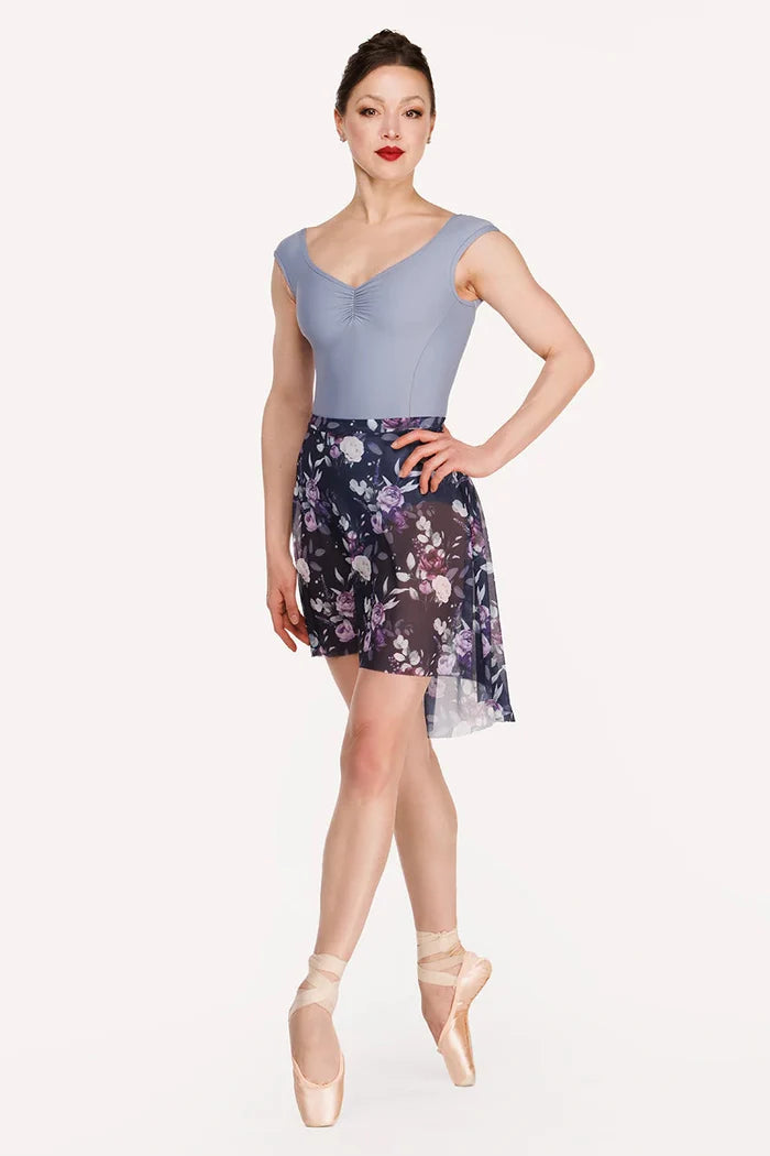 Elevé Dancewear Back Tuck Skirt, Moonlit Garden