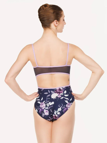 Elevé Dancewear Helena Camisole Leotard, Moonlit Garden Eclipse
