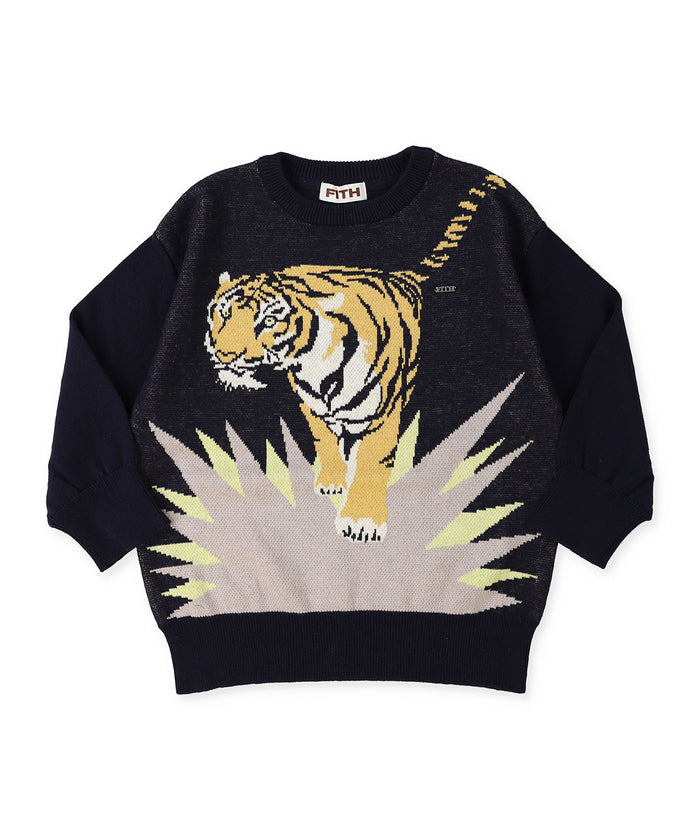 ELEY KISHIMOTO Cotton Knit TIGER Pullover