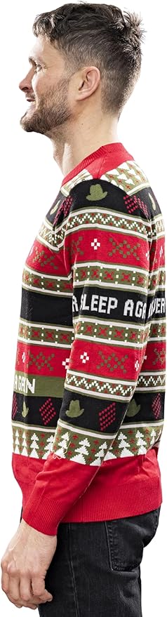 Elm Street Freddy Krueger Never Sleep Knitted Ugly Christmas Sweater - TVStoreOnline