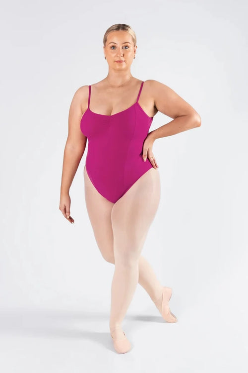 Energetiks Ophelia Camisole Leotard, Mulberry AL09