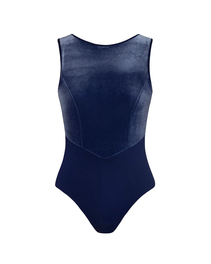 Energetiks Veronica Low Back Velvet Leotard IL192V