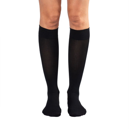 Essentials Micro Nylon Casual Below Knee Socks 20-30mmHg