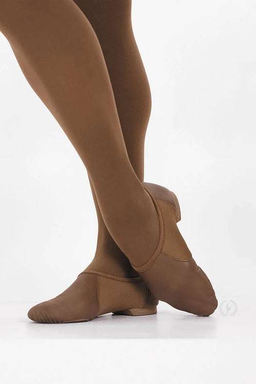 Eurotard Adult Axle Slip On Jazz Shoe, Mocha A2054A