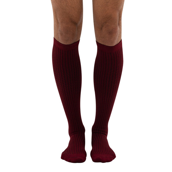 Everyday Style Classic Chevron Below Knee Socks