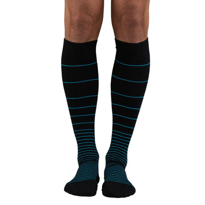 Everyday Style Funnel Stripe Below Knee Socks