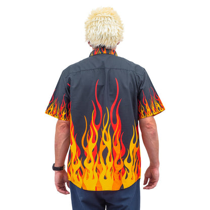 Famous TV Chef Personality "Guy" Food TV Show Deluxe Halloween Cosplay Costume Set
