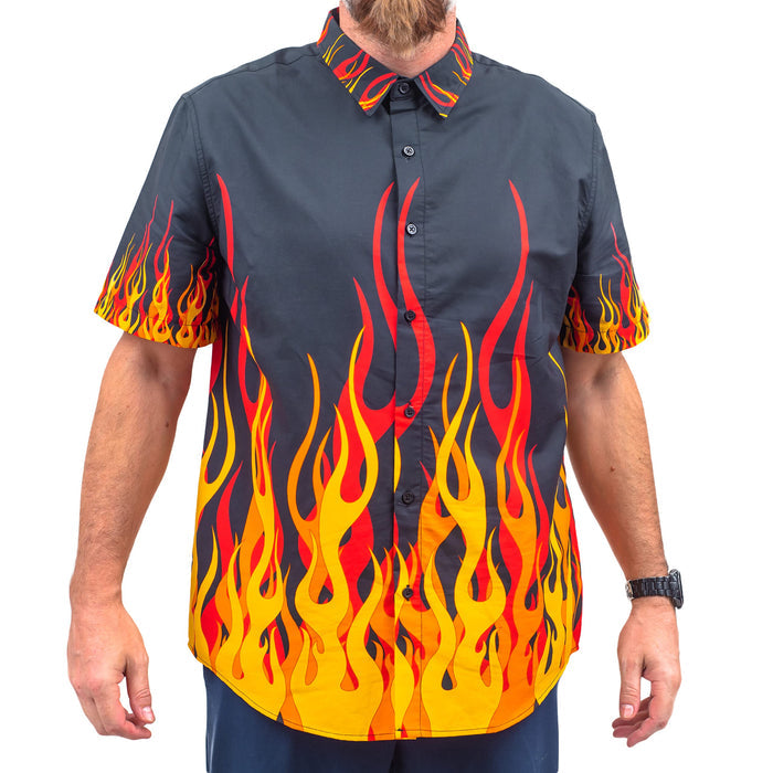 Famous TV Chef Personality "Guy" Food TV Show Deluxe Halloween Cosplay Costume Set