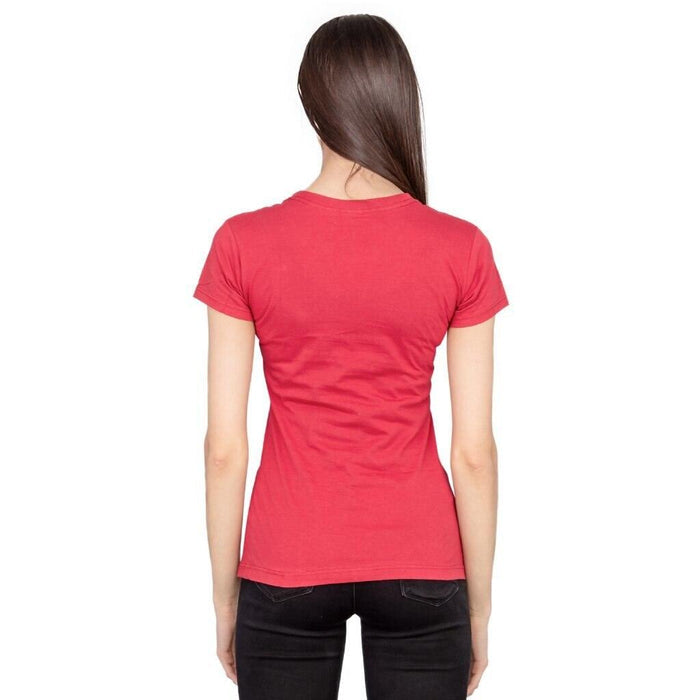 Felix the Cat Face Juniors Red T-shirt-tvso
