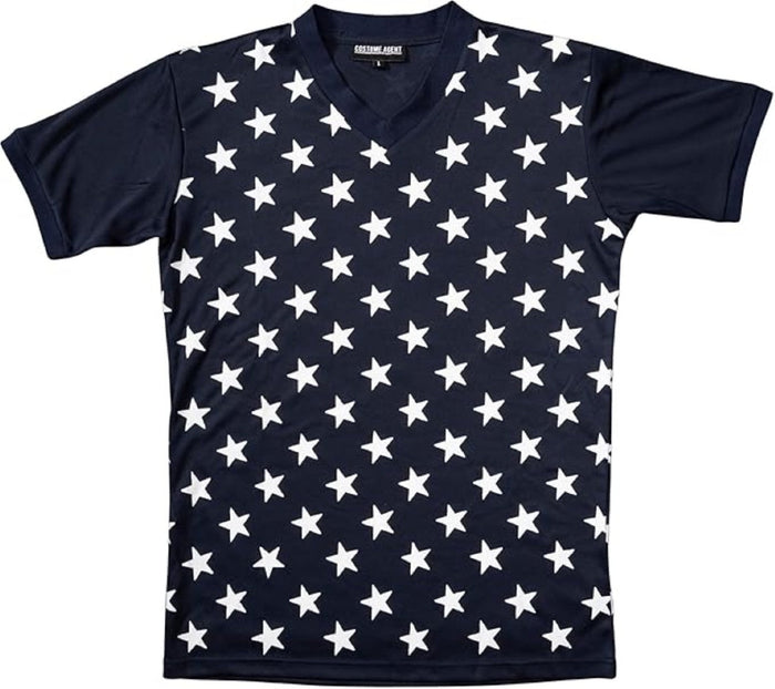 Fight Soap Salesman Tyler Stars All Over Navy Adult Halloween Costume T-Shirt Tee - TVStoreOnline