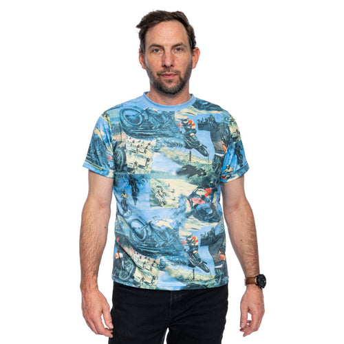 Tyler Durden Fight Club Motocross T-Shirt Full