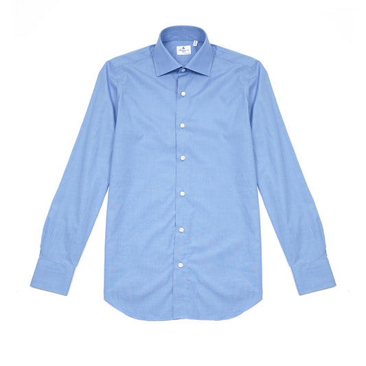 Finamore 170 Shirt in Blue
