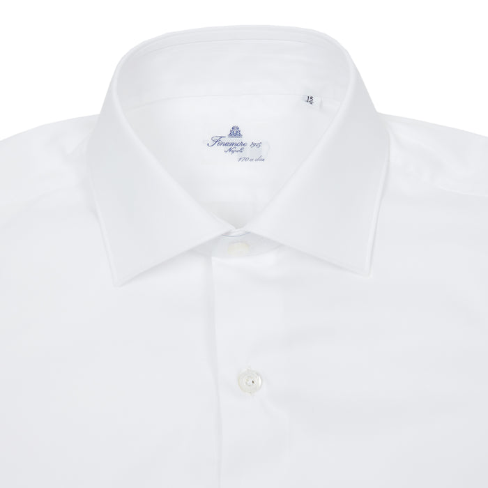 Finamore 170 Shirt in White