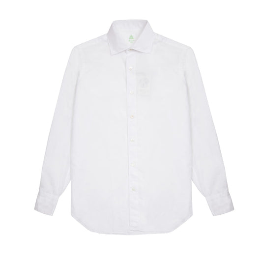 Finamore Gaeta Luigi Cotton/Linen Shirt in White