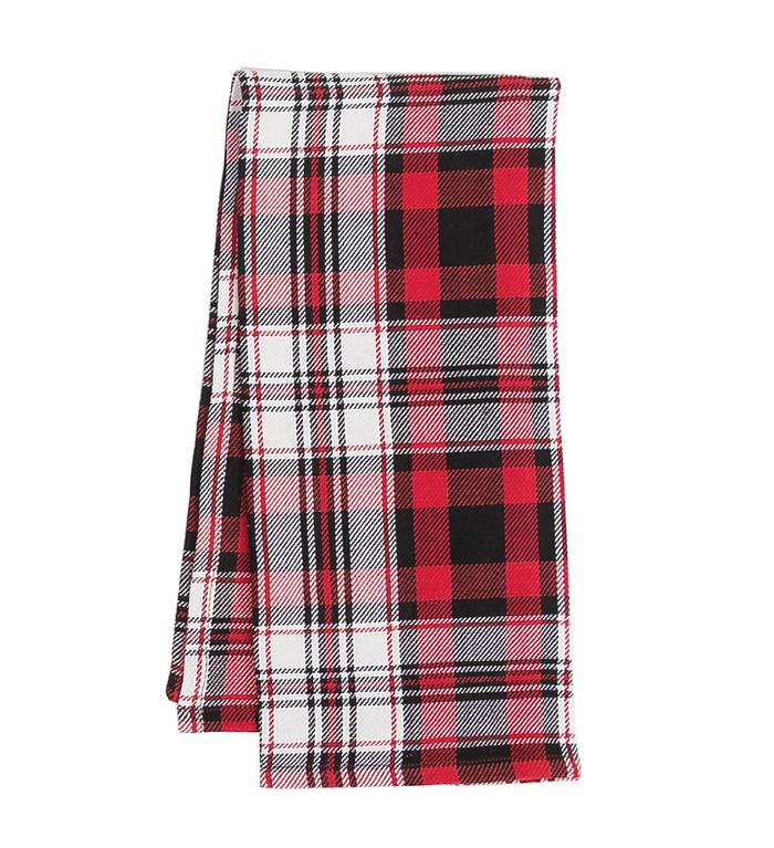 Fireside Plaid Kitchen Towel