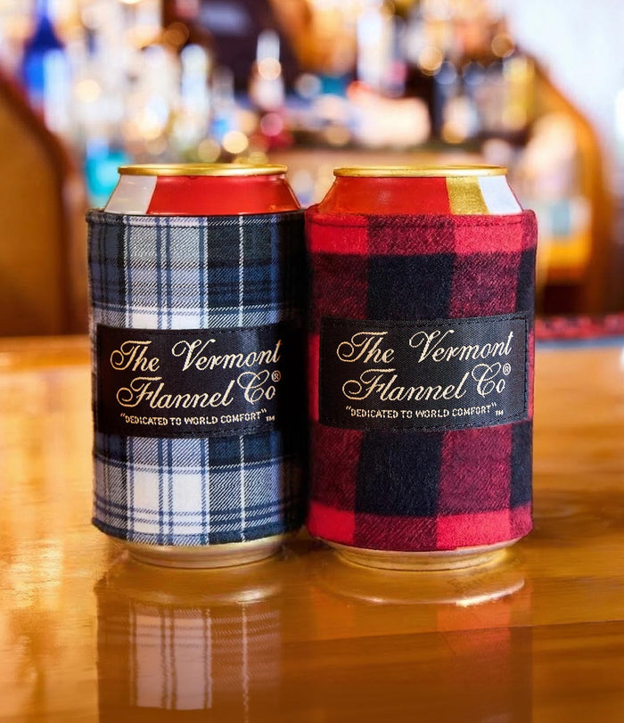 Flannel Beer Hug, Set of Two