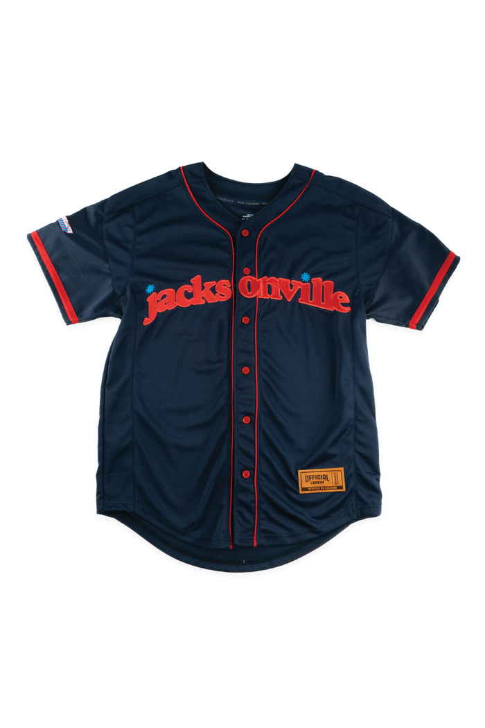 [ Flipturn X Jacksonville Jumbo Shrimp ] River City Navy Jersey