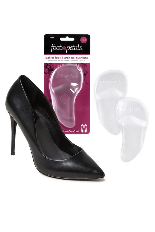 Foot Petals 2-in-1 Gel Ball of Foot & Arch Support Cushions, 72101