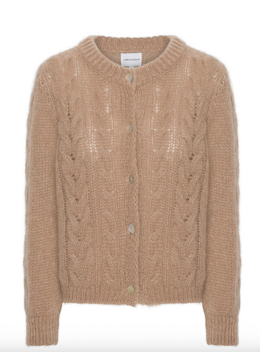 Frankie Cable Knit Cardigan