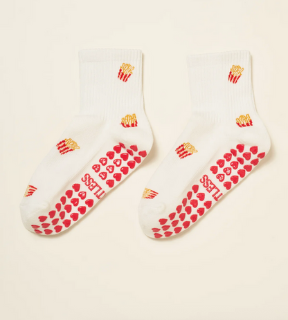 French Fries Grip Sock