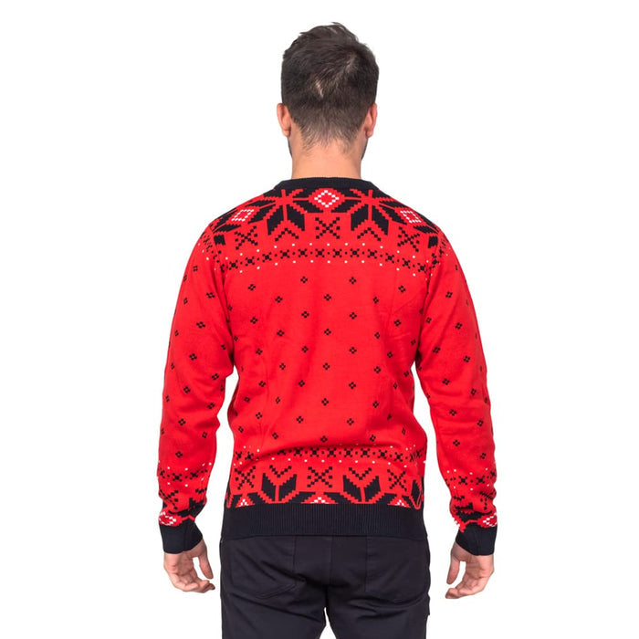 Funniest Xmas Movie Ever Wanted Bad Guys Unisex Ugly Christmas Sweater - TVStoreOnline
