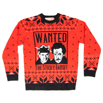 Funniest Xmas Movie Ever Wanted Bad Guys Unisex Ugly Christmas Sweater - TVStoreOnline