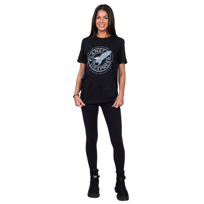 Futurama Faded Planet Express Adult Unisex Halloween Cosplay T-shirt